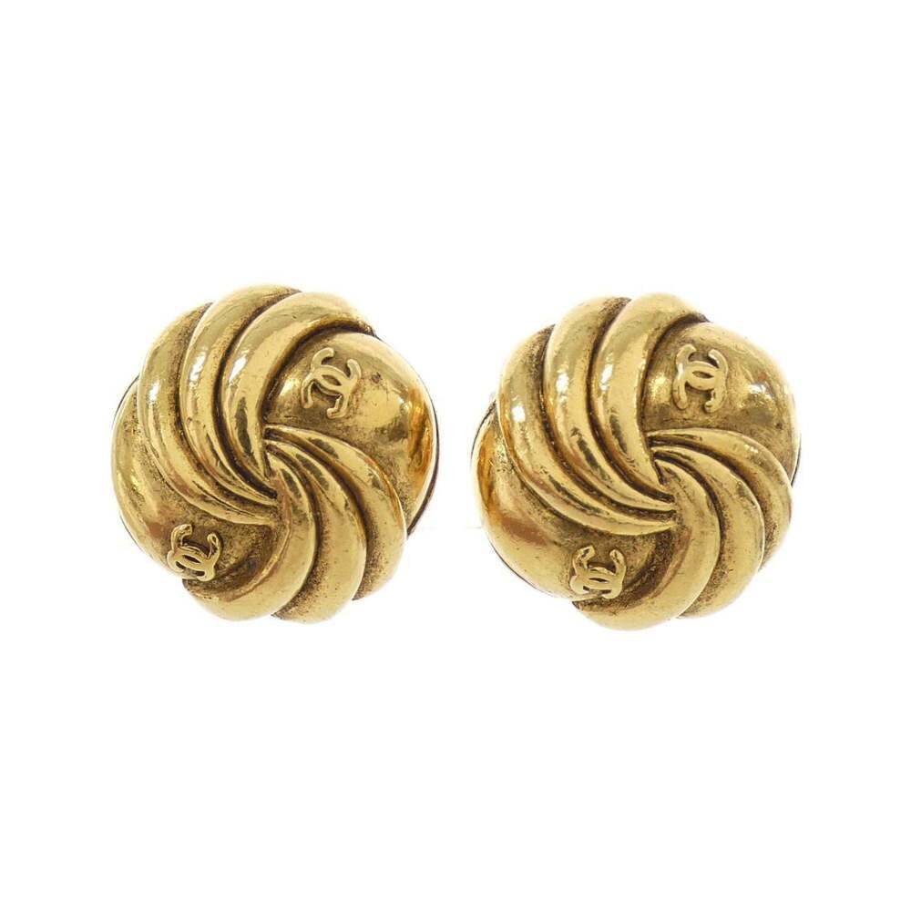 CHANEL Gold Earrings - Picture 1 of 7